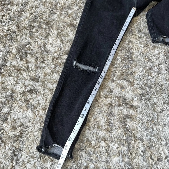Free People Ladies Destroyed Ankle Skinny Jeans Size 25. - Picture 10 of 10